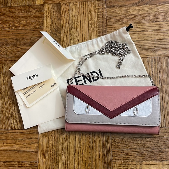 Fendi Monster Wallet on Chain - Picture 4 of 8